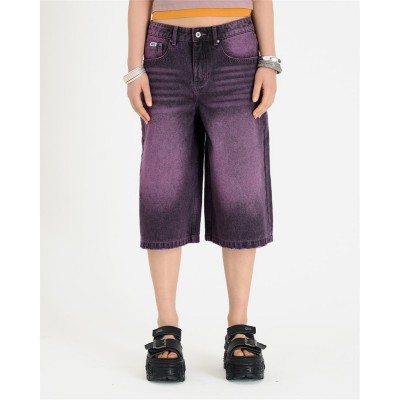 къси,панталони,дамски,къси,панталони,the,ragged,priest,women's,lavender,release,denim,shorts,lilac