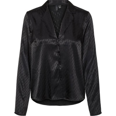 дамски,ризи,vero,moda,vm,ls,vnck,shrt,ld99,black