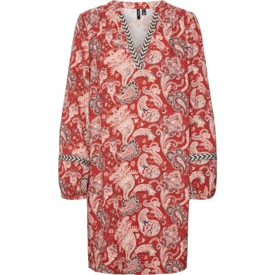 дамски,поли,и,рокли,vero,moda,vm,ls,vnck,drss,ld99,red,ochre