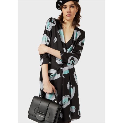 дамски,поли,и,рокли,emporio,armani,emporio,ao,wrapdress,ld99,black,multi