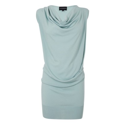 дамски,ризи,дамски,топове,emporio,armani,emporio,cowl,neck,tp,ld99,sky,blue,grey