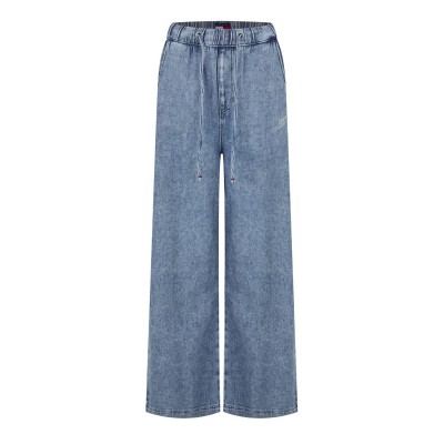 дамски,чорапогащи,и,клинове,tommy,jeans,twill,denim,long,palazzo,denim,medium