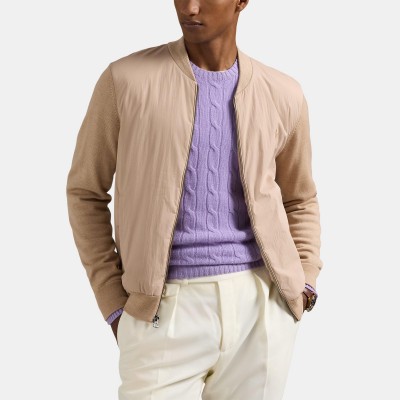 яке,мъжки,пуловери,polo,ralph,lauren,hybrid,wool,bomber,jacket,dune,melange