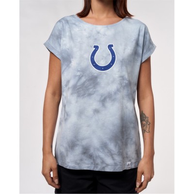 тениска,дамски,тениски,дамски,топове,nfl,tie,dye,t,shirt,ld99,colts
