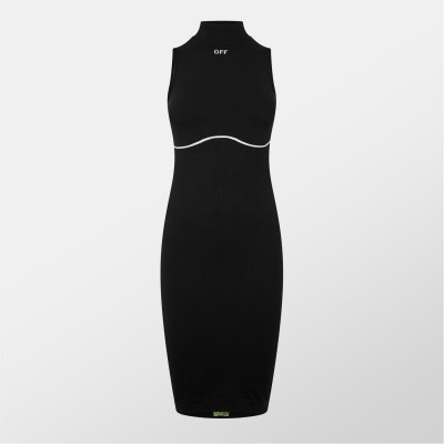 рокля,дамски,поли,и,рокли,off,white,women's,seamless,logo,mini,dress,black