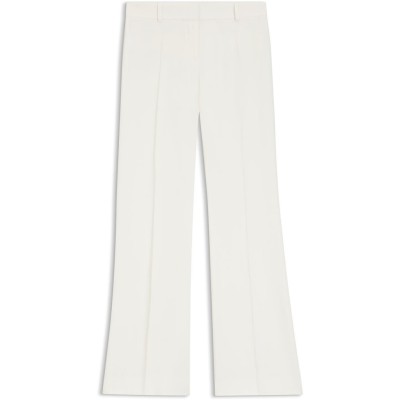 hugo,women's,flared,trousers,cream,115