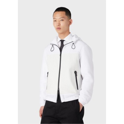 яке,мъжки,якета,emporio,armani,nappa,leather,hooded,jacket,white