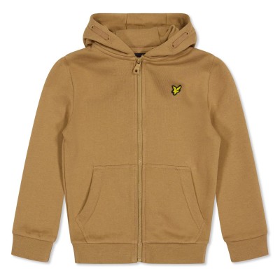 суичър,детски,горнища,с,качулка,детски,3/4,панталони,lyle,and,scott,lyle,fz,hoody,in99,tigers,eye