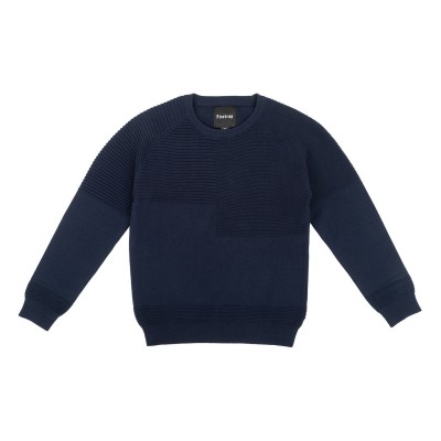 плетена,блуза,промоция,на,зимни,облекла,firetrap,boys,long,sleeve,crew,neck,knitted,top,navy