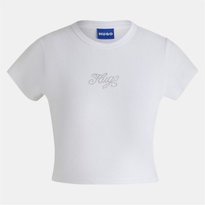 дамски,топове,hugo,women's,baby,tee,white