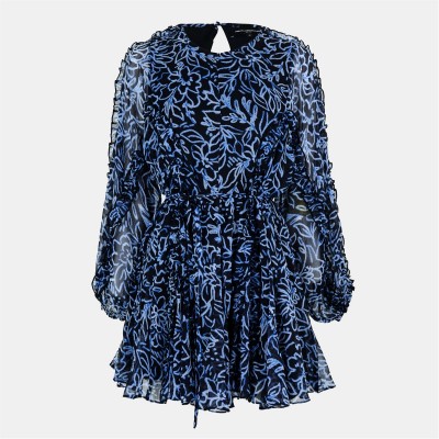 рокля,дамски,поли,и,рокли,french,connection,women's,anna,mini,dress,navy,multi