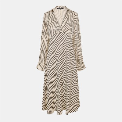 рокля,дамски,поли,и,рокли,french,connection,women's,candice,a,line,dress,black,cream