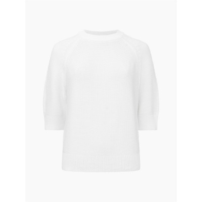 пуловер,дамски,плетени,дрехи,french,connection,women's,lily,mozart,crew,neck,jumper,summer,white