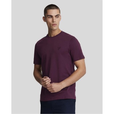 тениска,lyle,and,scott,tonal,eagle,t,shirt,red