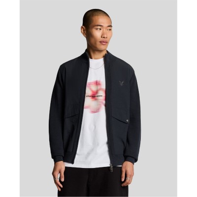 яке,мъжки,softshell,якета,мъжки,якета,мъжки,якета,и,палта,размер+,lyle,and,scott,milano,hybrid,full,zip,knitted,jacket,blue