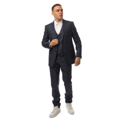 emporio,armani,suit,blue