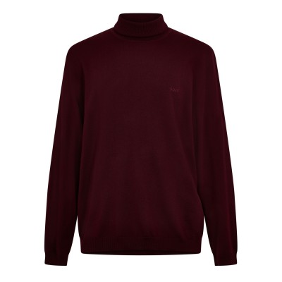 пуловер,мъжки,пуловери,boss,men's,baldebert,e,turtle,neck,jumper,dark,red