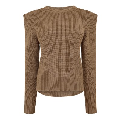 дамска,плетена,блуза,дамски,плетени,дрехи,дамски,топове,boss,frarimi,10266969,01,knitted,top,womens,open,brown