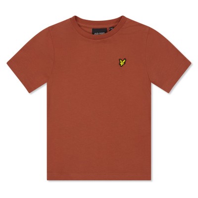тениска,детски,3/4,панталони,детски,тениски,lyle,and,scott,lyle,plain,t,shirt,in99,brick