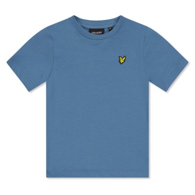 тениска,детски,3/4,панталони,детски,тениски,lyle,and,scott,lyle,plain,t,shirt,in99,ocean,sky