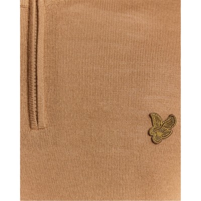 пуловер,мъжки,пуловери,lyle,and,scott,quarter,zip,jumper,sn99,nomad