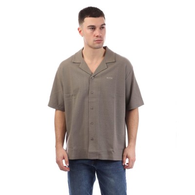 boss,pe,waffleshirt,10270471,01,oxford,shirt,mens,beige