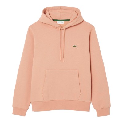 суичър,мъжки,горнища,с,качулка,мъжки,ежедневни,облекла,lacoste,organic,cotton,fleece,hoodie,orange