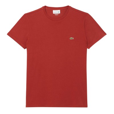 тениска,мъжки,тениски,lacoste,cotton,pima,t,shirt,red