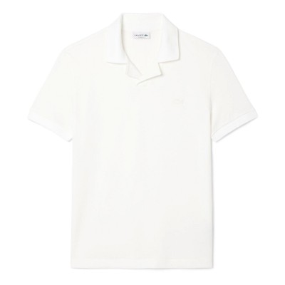 блуза,с,яка,мъжки,тениски,lacoste,classic,fit,open,neck,paris,polo,shirt,white