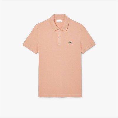 блуза,с,яка,мъжки,тениски,lacoste,slim,fit,l.12.12,pique,polo,shirt,orange