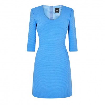 дамска,пола,поли,и,къси,панталони,boss,damisia,10270521,01,jersey,skirt,womens,bright,blue
