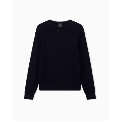 armani,exchange,pullover,deep,navy,chain