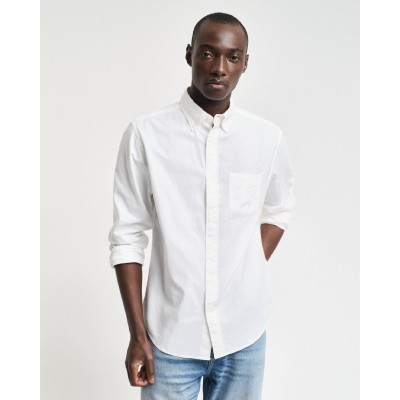 gant,regular,fit,archive,oxford,shirt,cream