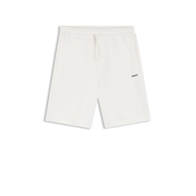 къси,панталони,мъжки,къси,панталони,hugo,dayono,relaxed,fit,logo,print,shorts,white