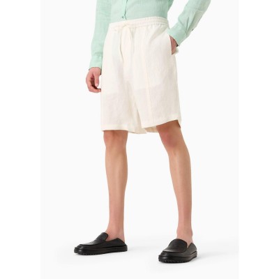 къси,панталони,мъжки,къси,панталони,emporio,armani,shorts,white