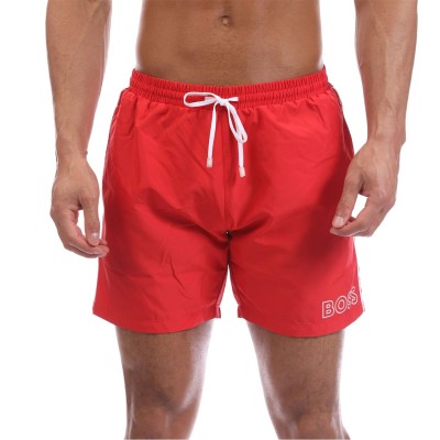 къси,панталони,boss,starfish,bm,logo,swim,shorts,red