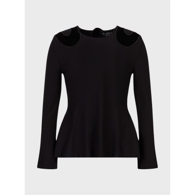 блуза,дамски,горнища,с,качулка,дамски,ежедневни,облекла,emporio,armani,sweater,black