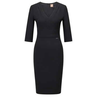 рокля,дамски,топове,boss,dilira1,dress,black