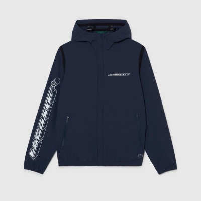 яке,lacoste,recycled,polyamide,short,track,jacket,blue
