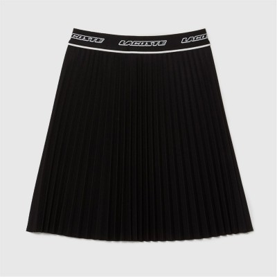 пола,поли,и,къси,панталони,lacoste,elasticated,waist,pleated,skirt,black