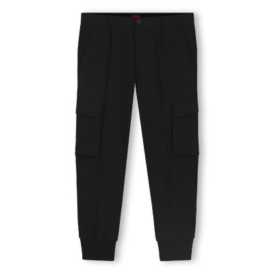 панталони,hugo,glavin241,slim,fit,cargo,trousers,black