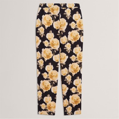 панталони,дамски,долнища,размер+,дамски,облекла,размер,ted,baker,women's,tapered,tailored,trousers,black