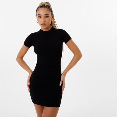 рокля,дамски,поли,и,рокли,jack,wills,travel,rib,dress,ld00,black