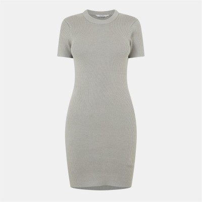 рокля,дамски,плетени,дрехи,jack,wills,rib,dress,women,washed,khaki