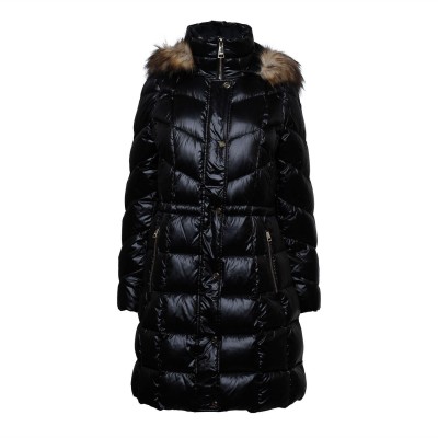 яке,дамски,якета,и,палта,dkny,zip,front,waisted,down,jacket,black