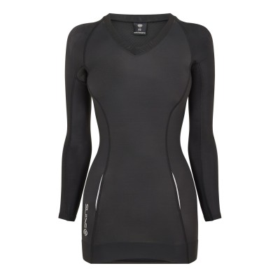 дамско,фитнес,облекло,дамски,облекла,за,бягане,skins,a200,ls,top,ladies,black