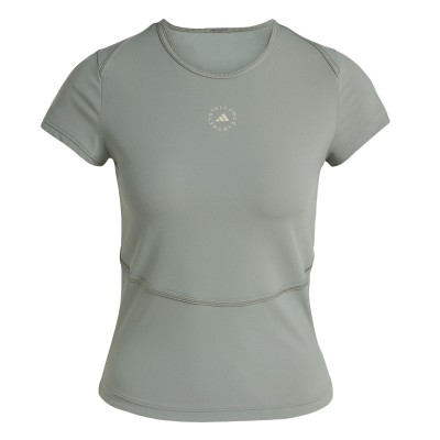 дамска,тениска,дамски,топове,adidas,by,stella,mccartney,women,s,short,sleeve,performance,t,shirt,stone,green