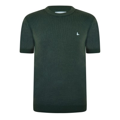 тениска,мъжки,пуловери,jack,wills,knitted,t,shirt,sn44,evergreen