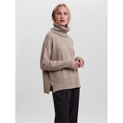 дамски,плетени,дрехи,дамски,облекла,размер,vero,moda,vm,doffy,cowl,ld44,sepia