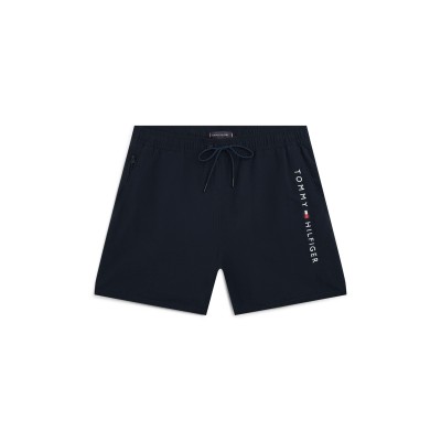 бански,гащета,мъжки,ежедневни,облекла,tommy,hilfiger,original,logo,mid,swim,shorts,desert,sky